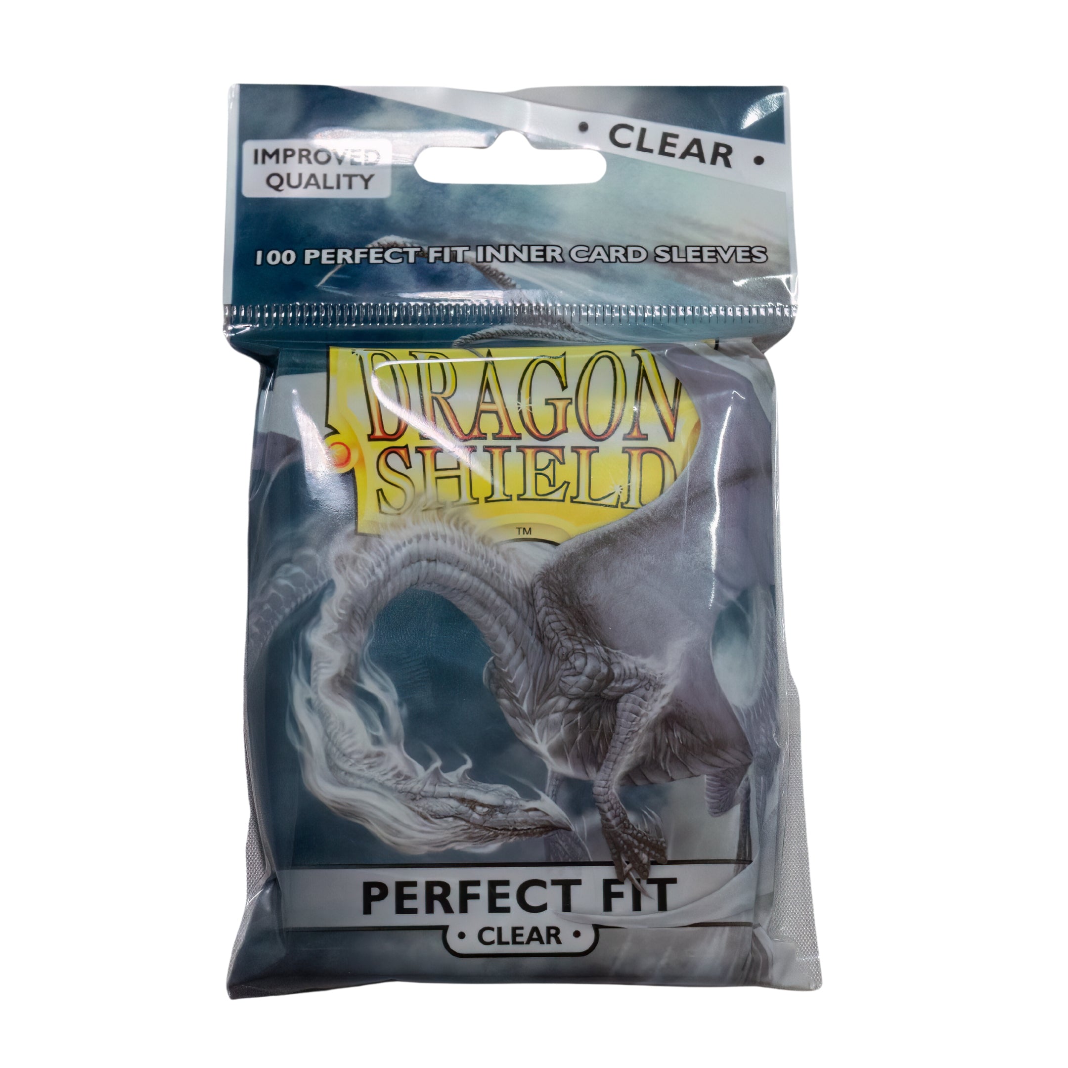 Dragon Shield Card Sleeves - Perfect Fit - Clear - 100Stk