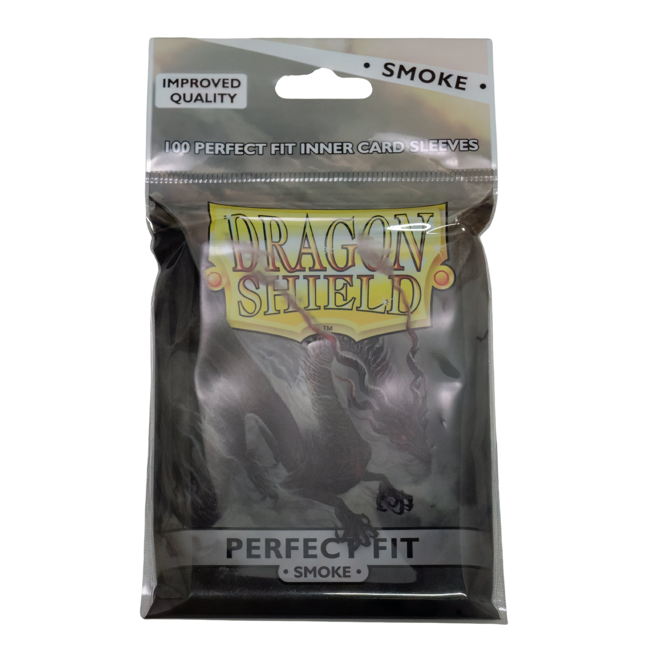 Dragon Shield Card Sleeves - Perfect Fit - Smoke - 100Stk