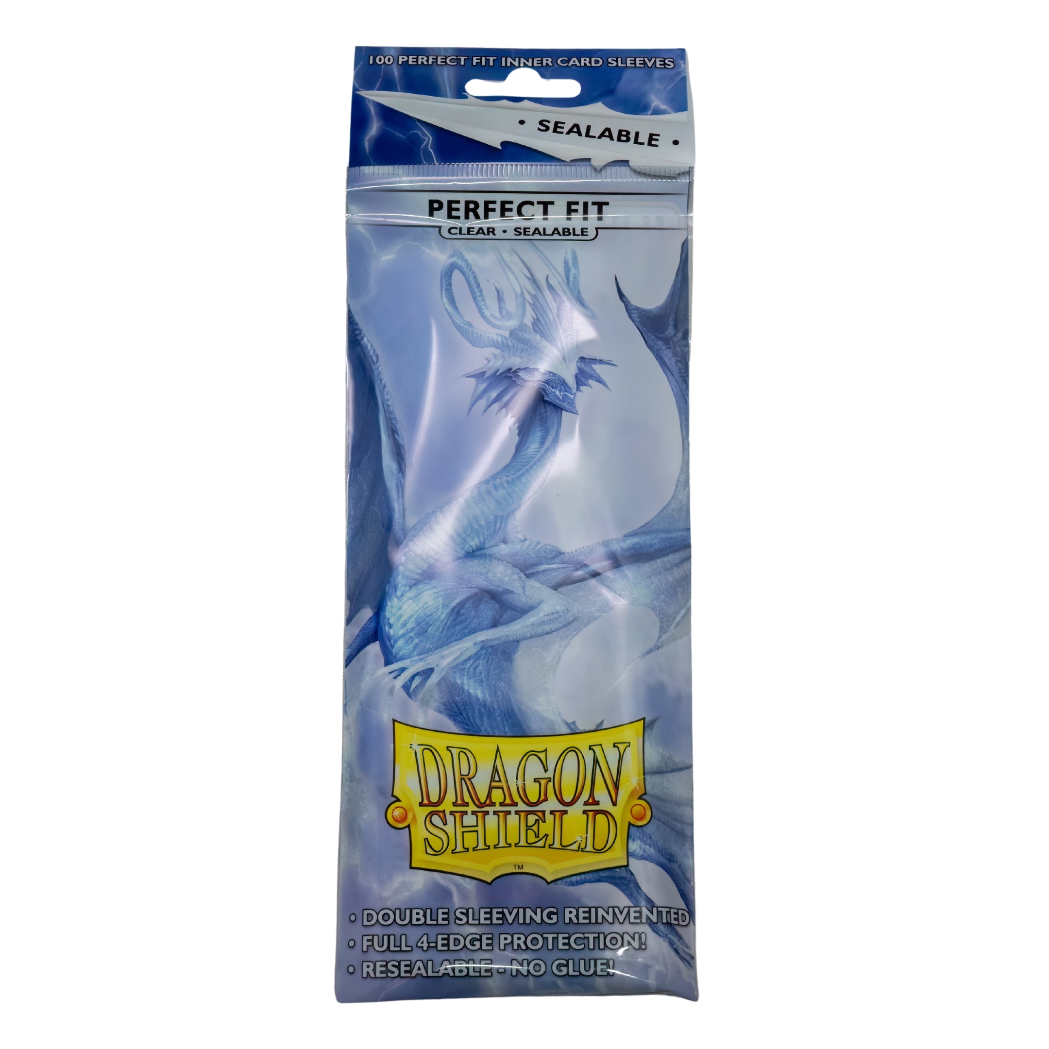 Dragon Shield Card Sleeves - Perfect Fit - Sealable - Clear - 100Stk