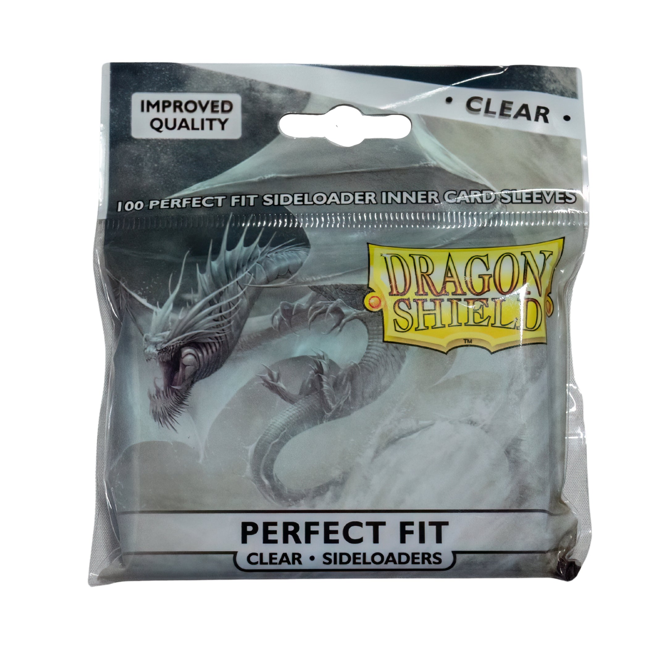 Dragon Shield Card Sleeves - Perfect Fit - Sideloader - Clear - 100Stk