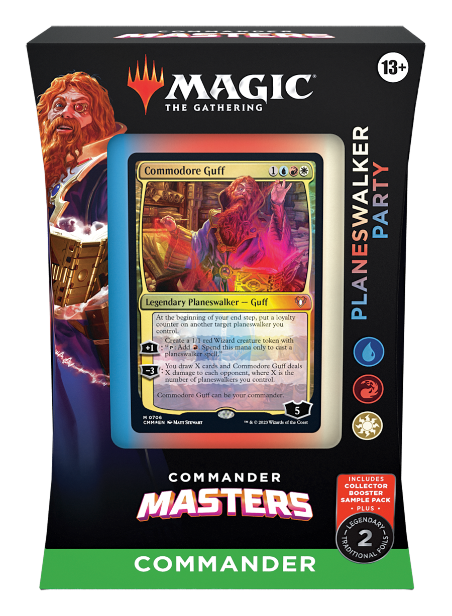 MTG Commander Masters Planeswalker Party - Commander Deck - EN