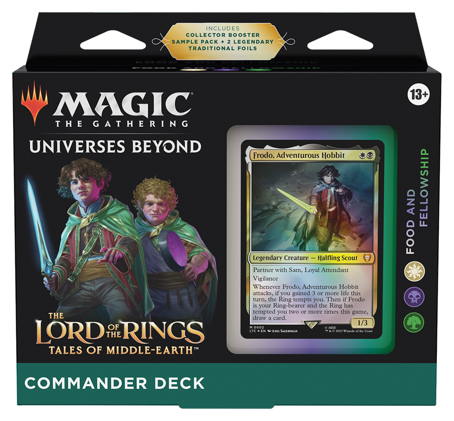 MTG Der Herr der Ringe Food and Fellowship - Commander Deck - EN
