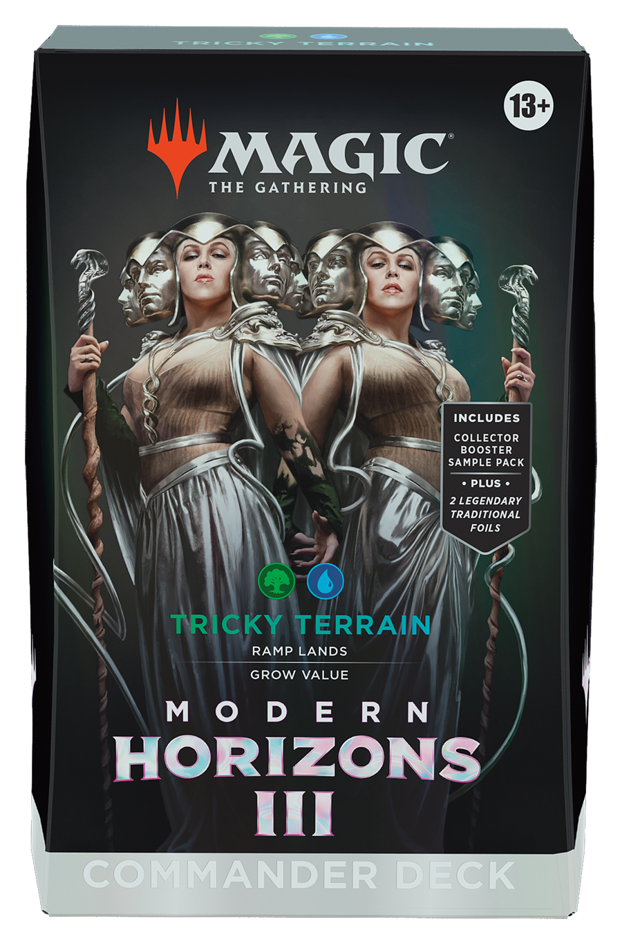 MTG Modern Horizons 3 Tricky Terrain - Commander Deck - EN